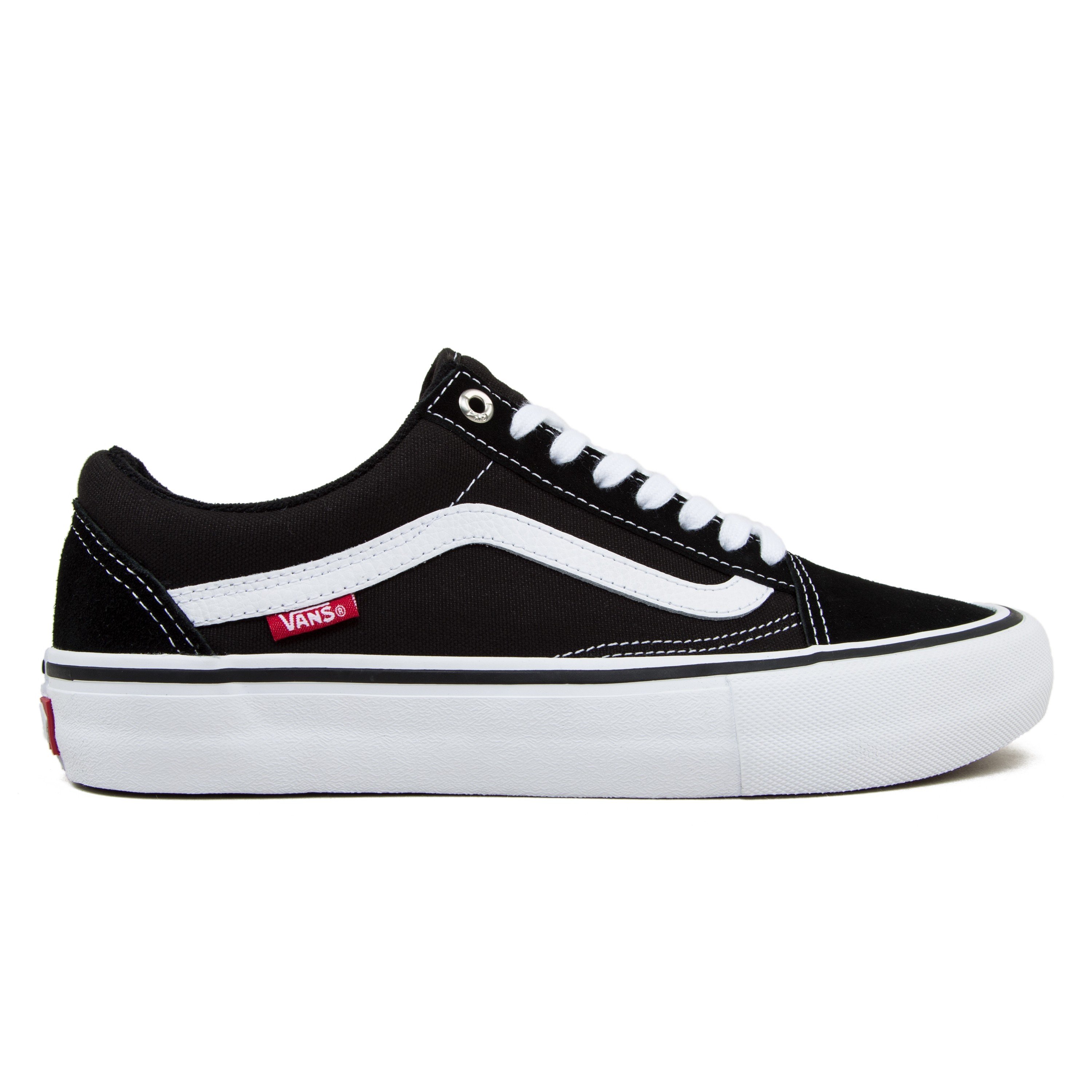 Black and white vans boys clearance