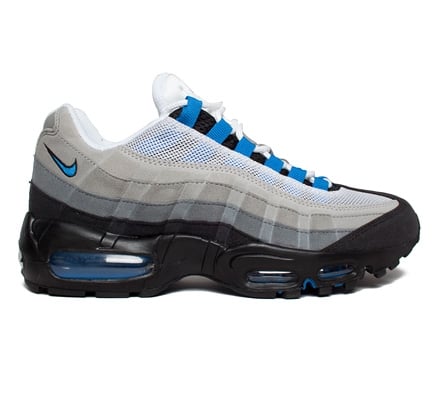 blue white and grey air max 95