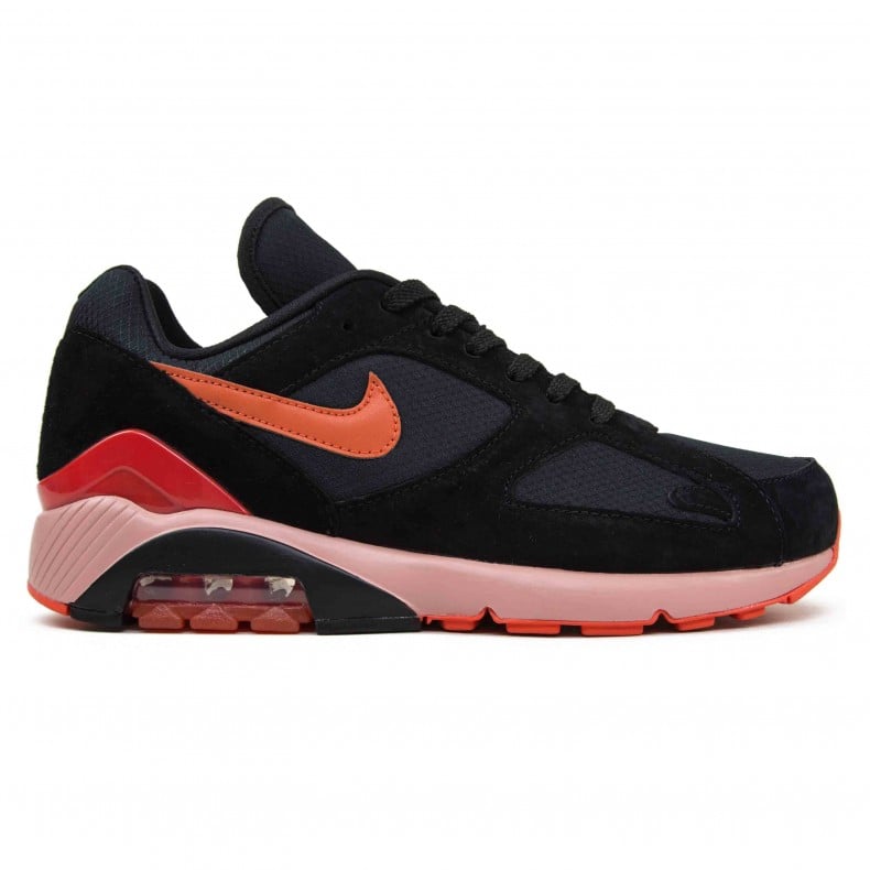 Nike Air Max 180 (BlackTeam Orange University Red) AV3734 Nike Air Max 180 (BlackTeam Orange University Red) AV3734